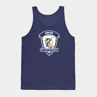 USS Swordfish SSN-579 Tank Top